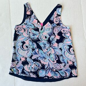 Lily Pulitzer reversible top
